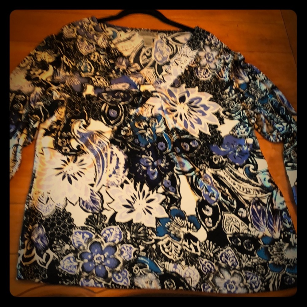 Chico’s Travelers Top Sz 3